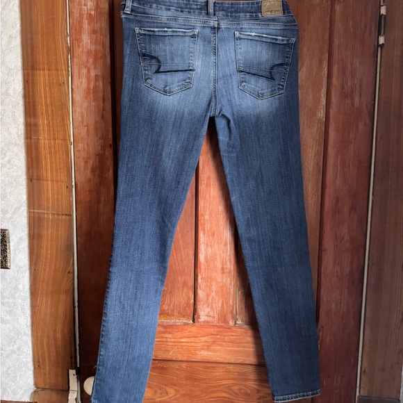 American Eagle Outfitters Straight Leg Blue Jeans - Picture 2 of 2